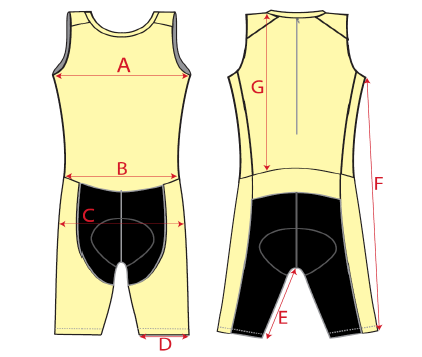 T480CH-kids tri suit