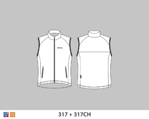317 + 317CH - wind proof vest membrane