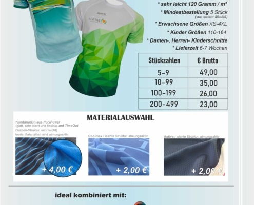 T-shirts Firmenlauf Redvil